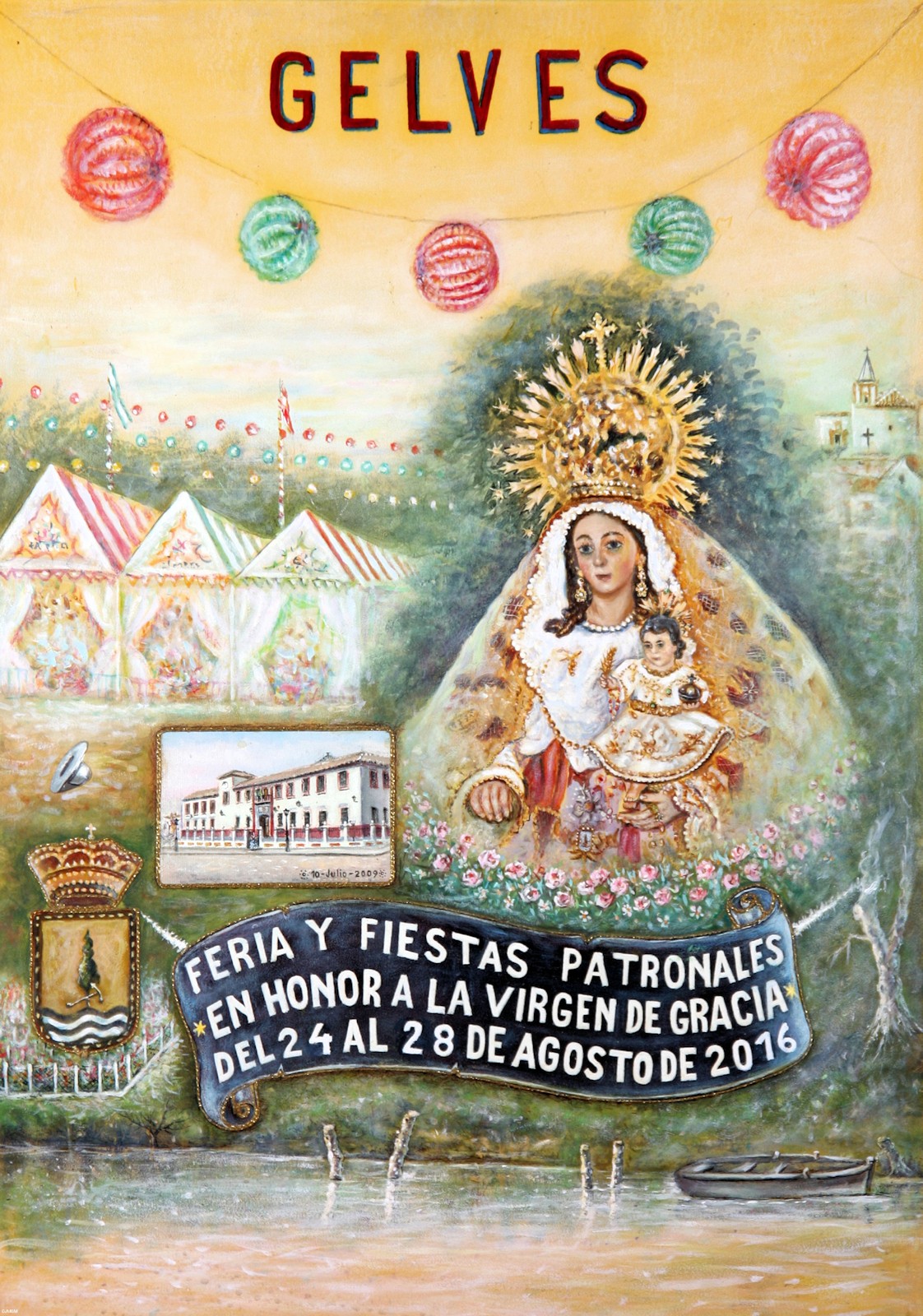 Feria y Fiestas patronales en honor de Nuestra Señora de Gracia 2016 Gelves